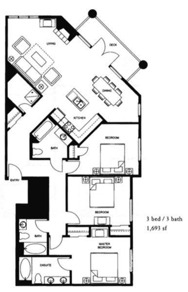 Village # 2230 - White Mountain Lodge ماموث لاكيس الغرفة الصورة